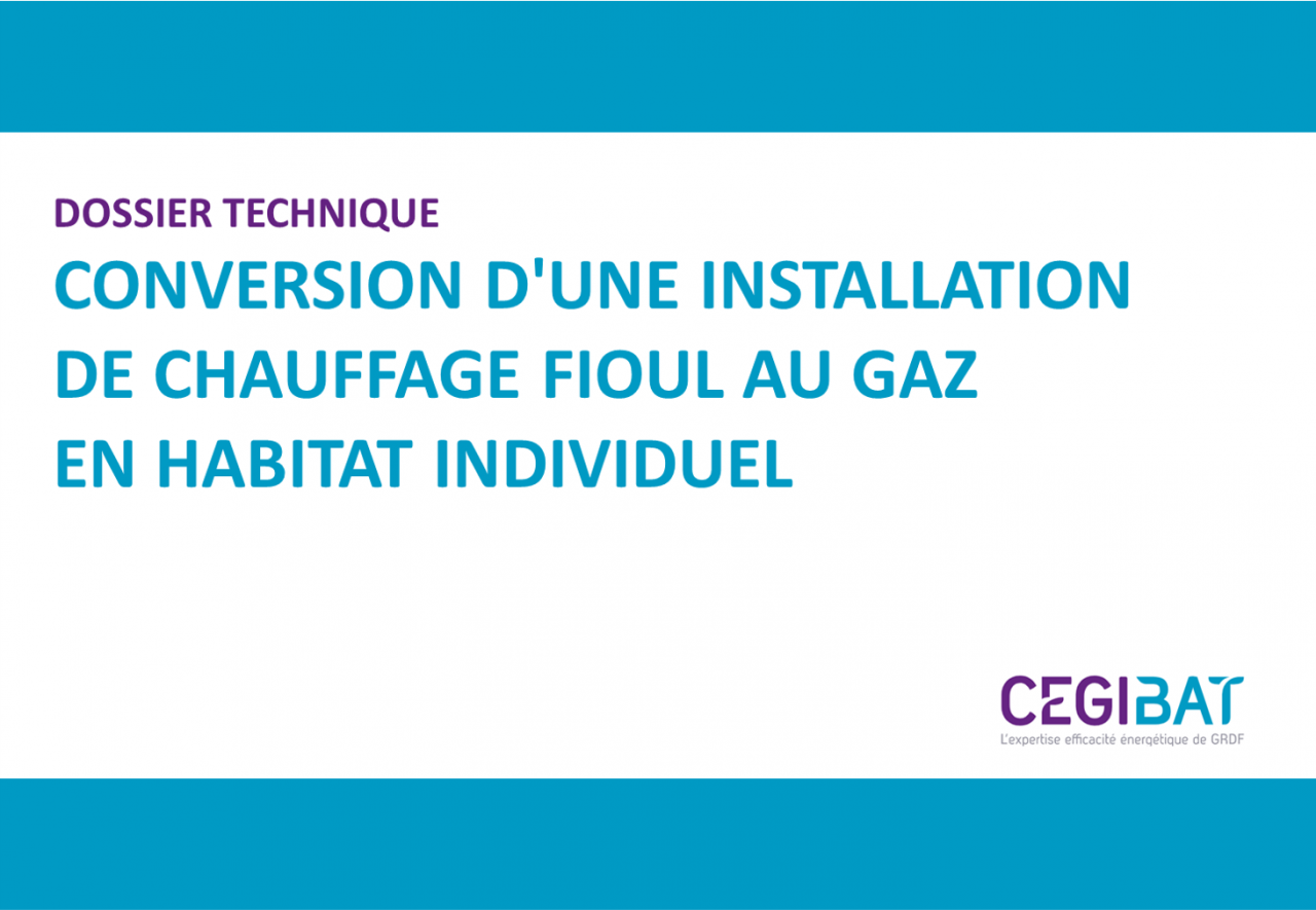 Conversion D Une Installation De Chauffage Fioul Au Gaz En Habitat